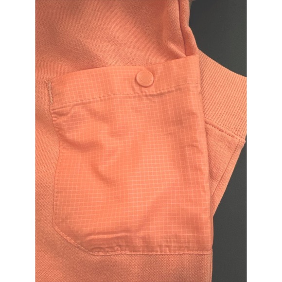 NWT Sz L Columbia Girls Joggers. Fleece Lined. Peach. Pockets. Logo. - Picture 4 of 6
